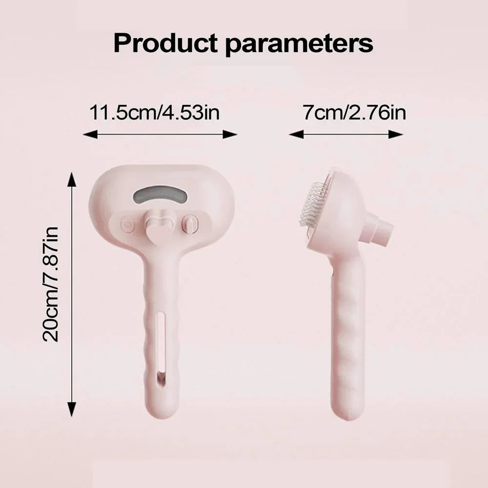 Pet Spray Hair Comb Pet Hair Remover Cleaning Brush
