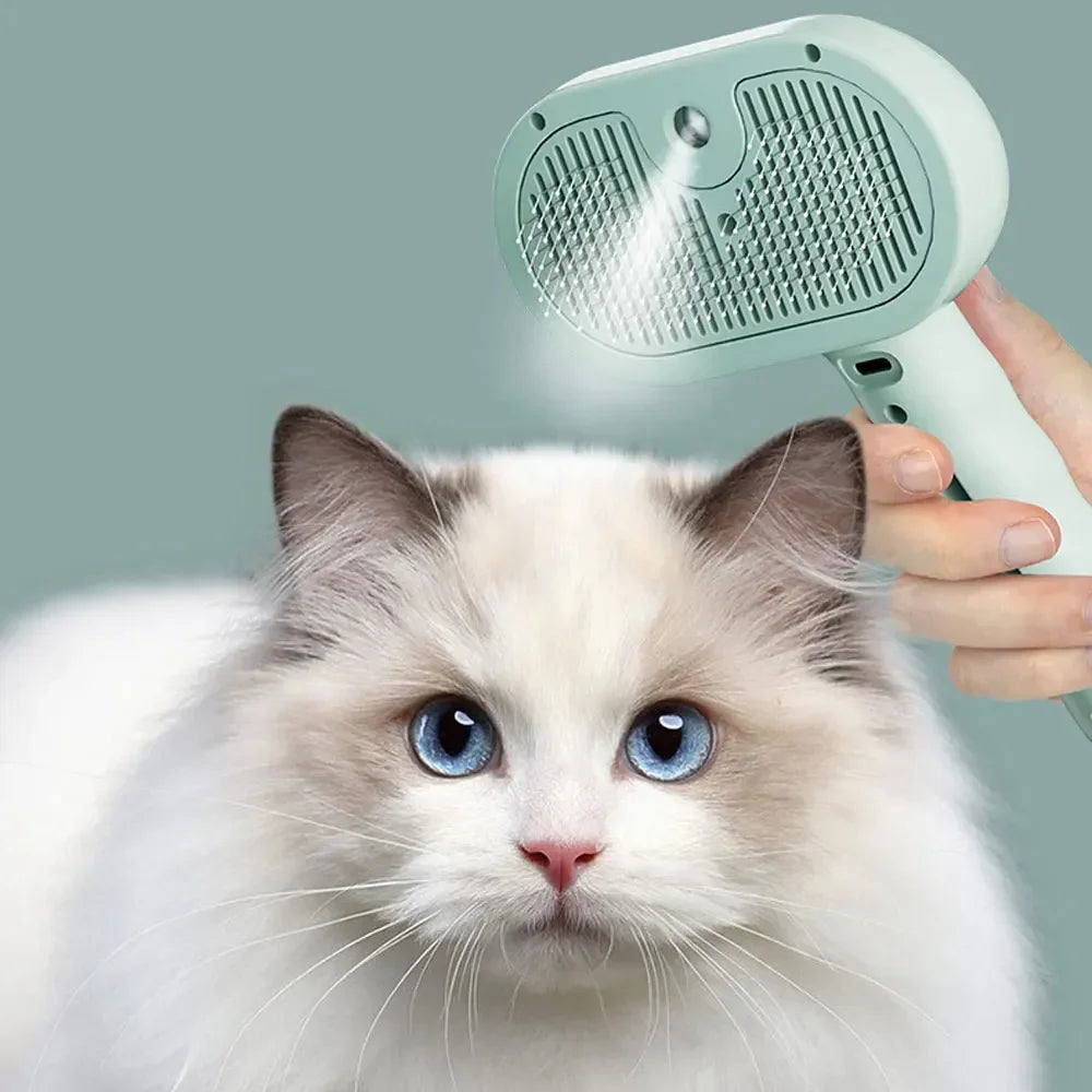 Pet Spray Hair Comb Pet Hair Remover Cleaning Brush