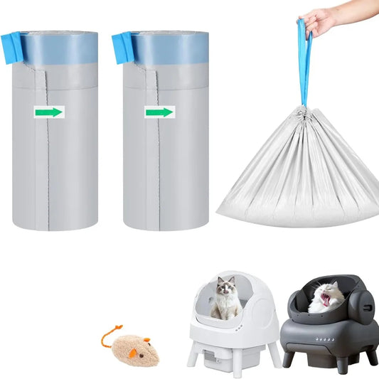 30 count cat litter replaced waste bags liners for, autoscooper