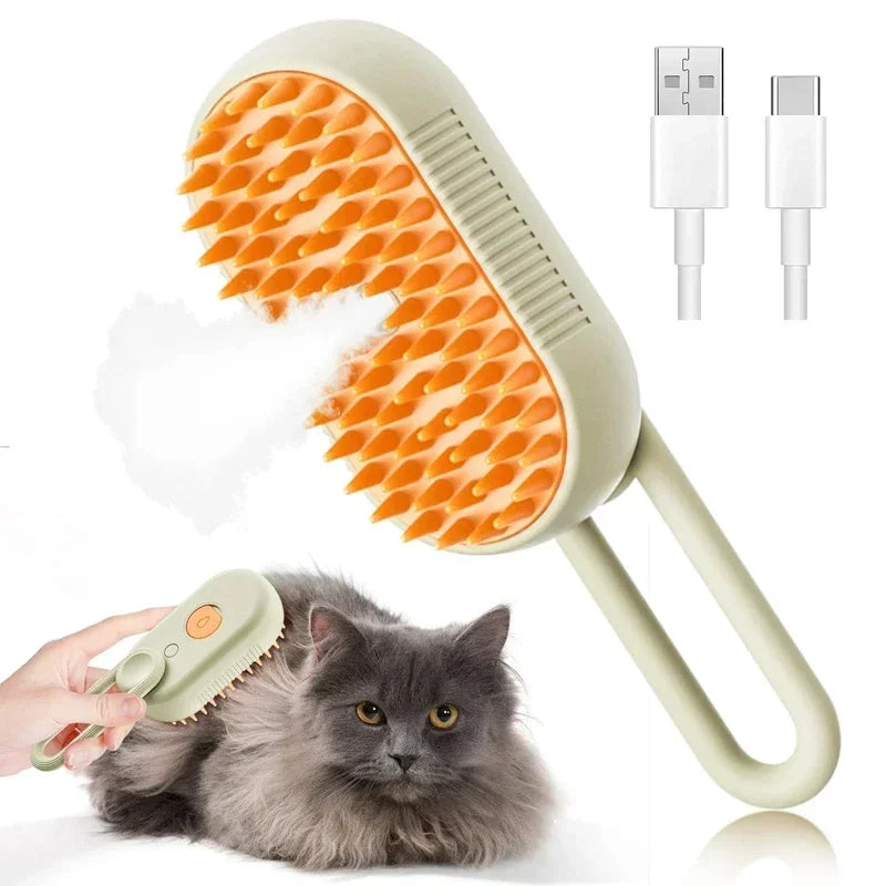 Pet Spray Hair Comb Pet Hair Remover Cleaning Brush