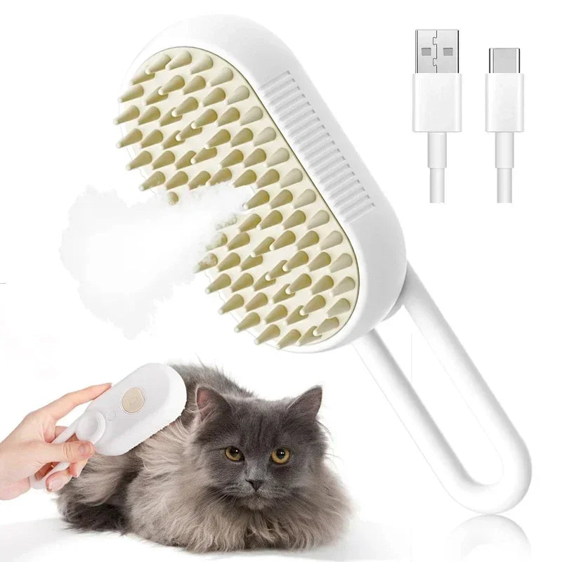 Pet Spray Hair Comb Pet Hair Remover Cleaning Brush