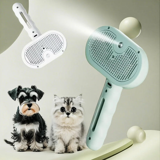 Pet Spray Hair Comb Pet Hair Remover Cleaning Brush