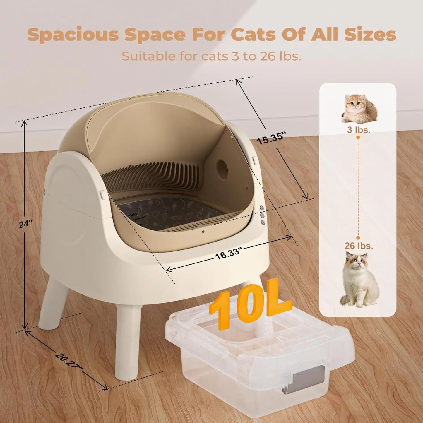 Autoscooper 11, Self-Cleaning Automatic Cat Litter Box