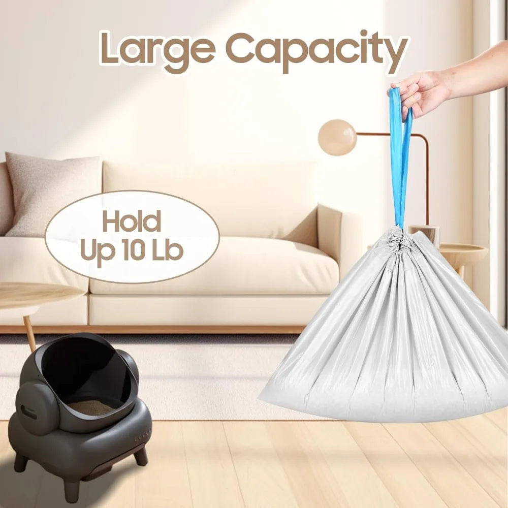 30 count cat litter replaced waste bags liners for, autoscooper